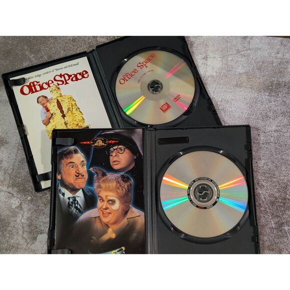 Mike Judge's Office Space & Mel Brooks' Spaceballs - Comedy DVD Bundle - Picture 3 of 3